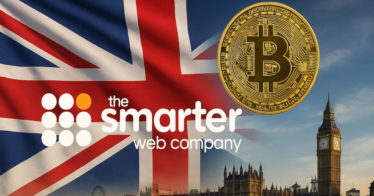 Smarter Web Company Raises £17.5M to Boost Bitcoin Treasury Strategy