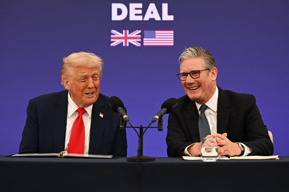 Trump Jokes About AI as US and UK Sign Landmark Tech Deal