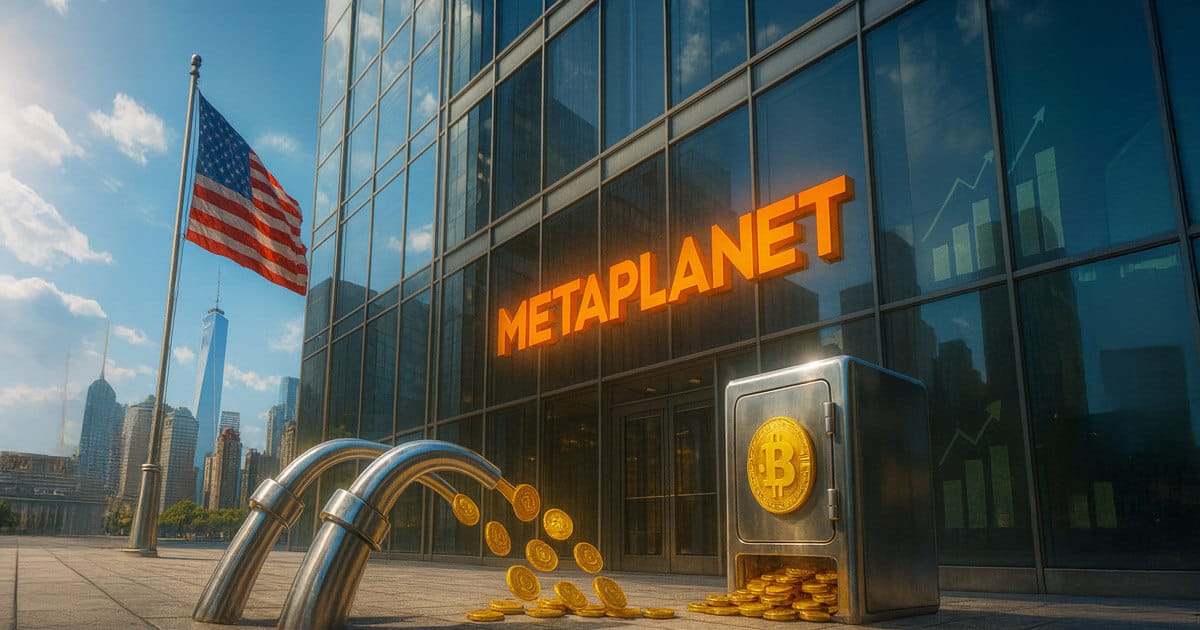 U.S. Capital Group Becomes Largest Shareholder in Bitcoin Treasury Firm Metaplanet