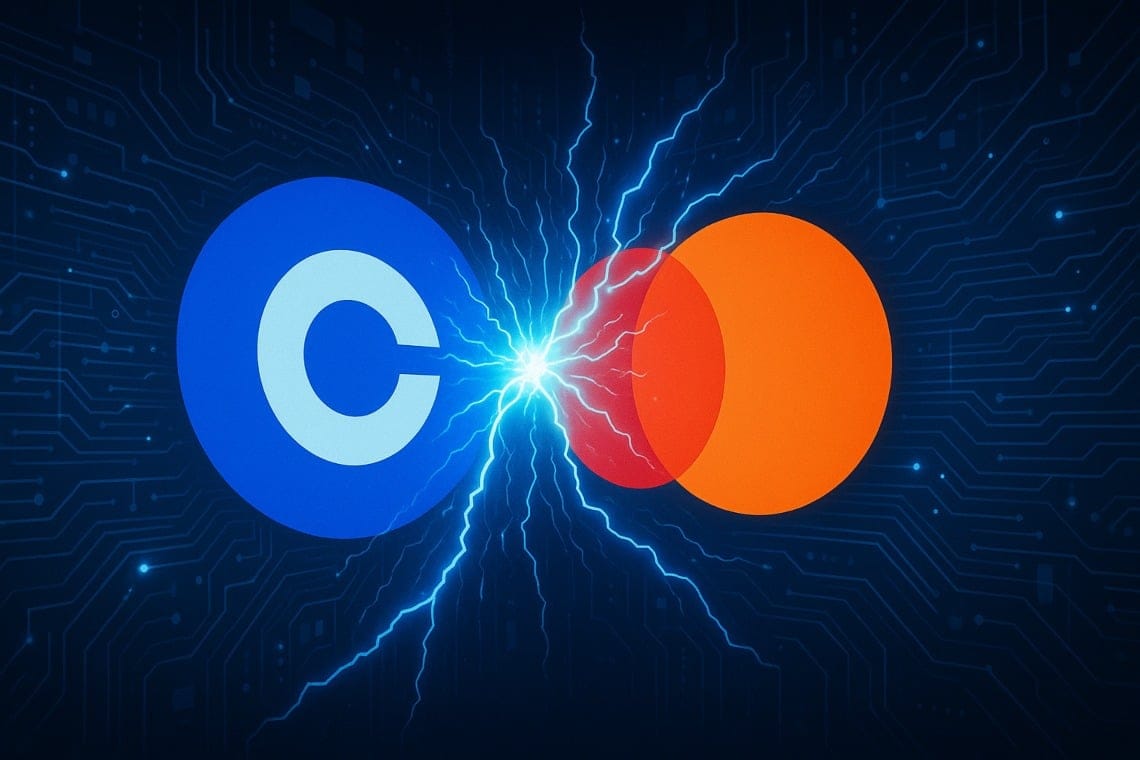 Coinbase and Mastercard Compete in $2 Billion Bid for Stablecoin Startup BVNK
