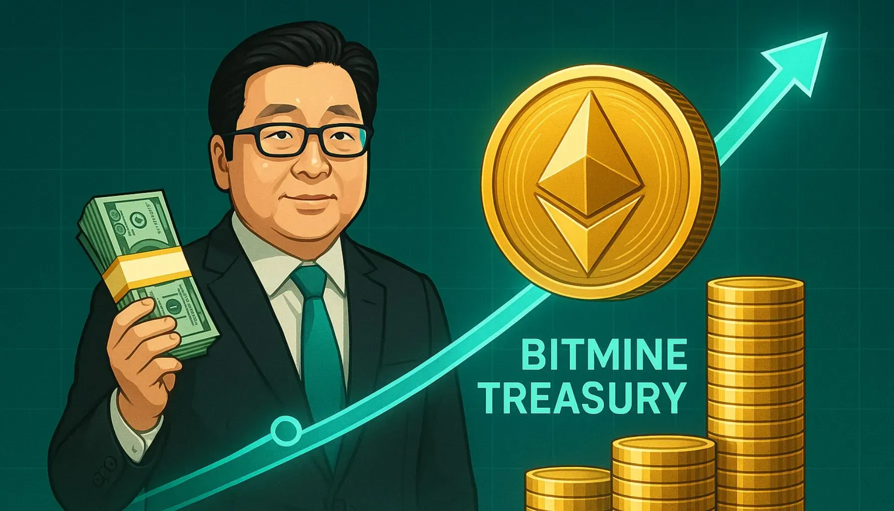 BitMine Adds 44 Million Dollars in Ethereum as Tom Lee Signals Long-Term Confidence