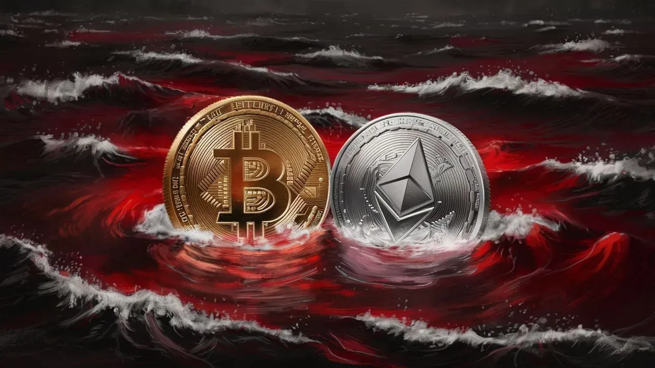 Bitcoin Nears $100K as Ethereum Slips Into Negative Territory Amid Broad Crypto Market Pullback