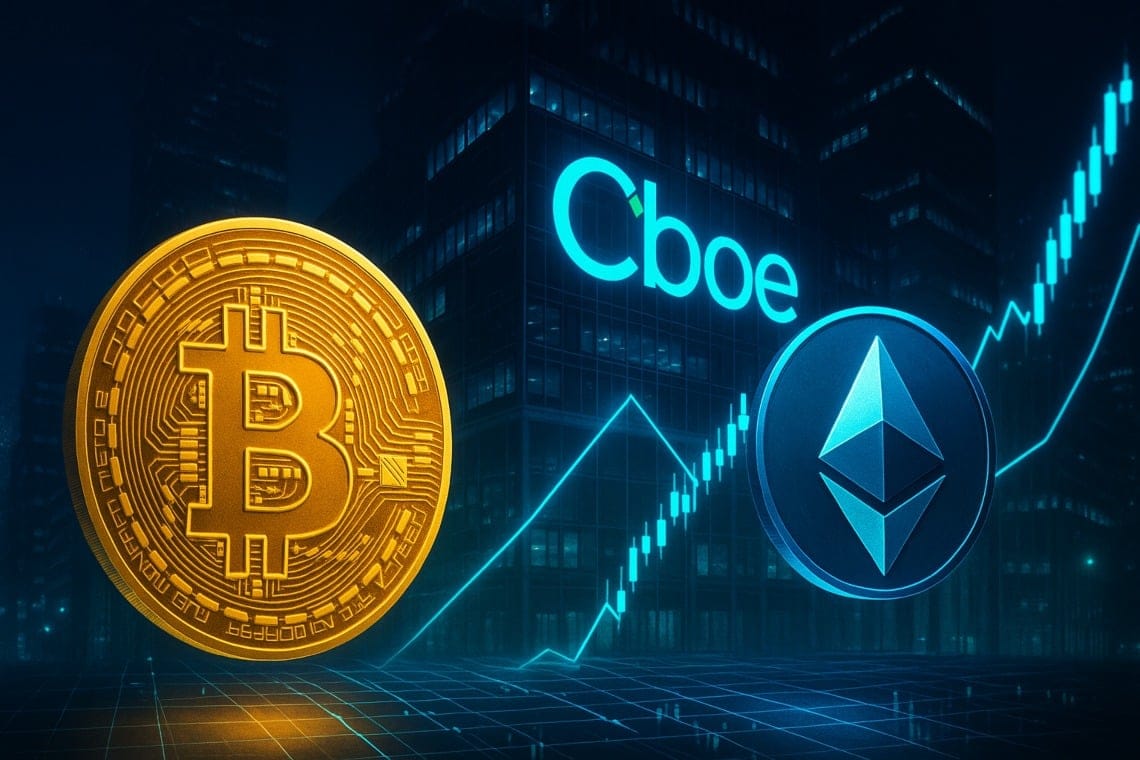 Cboe Sets December 15 Launch for New Perpetual Style Bitcoin and Ether Futures