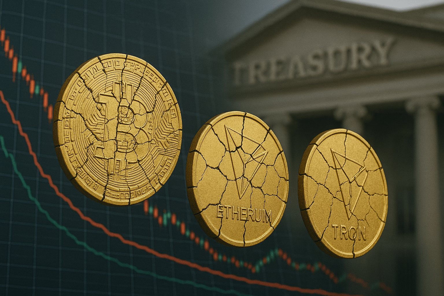 Crypto Treasury Firms Hit Hard as Market Slide Wipes Out Nearly Half of Their Combined Valuation