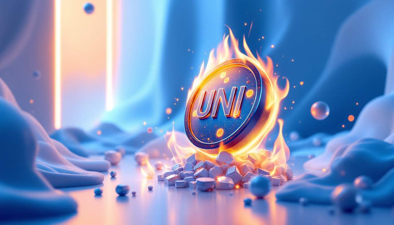 UNI Jumps After Uniswap Burns $596 Million in Tokens Following Landmark Governance Vote