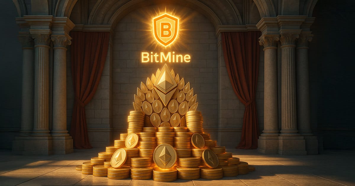 BitMine Boosts Ethereum Holdings to More Than 3 Percent of Total Supply as It Ramps Up Accumulation