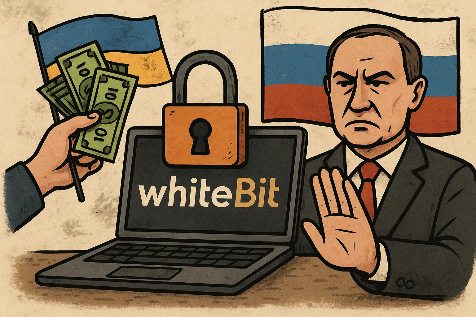 Russia Bans WhiteBIT Crypto Exchange Over Alleged Support for Ukraine