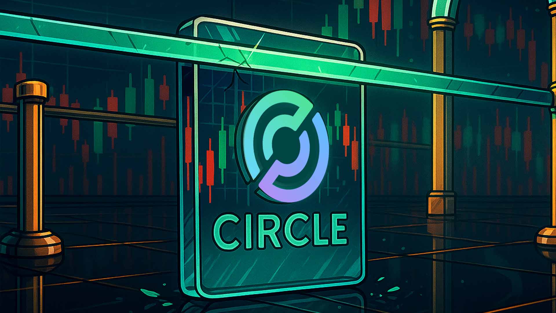 Circle Stock Drops 20% Amid Stablecoin Policy Pressure