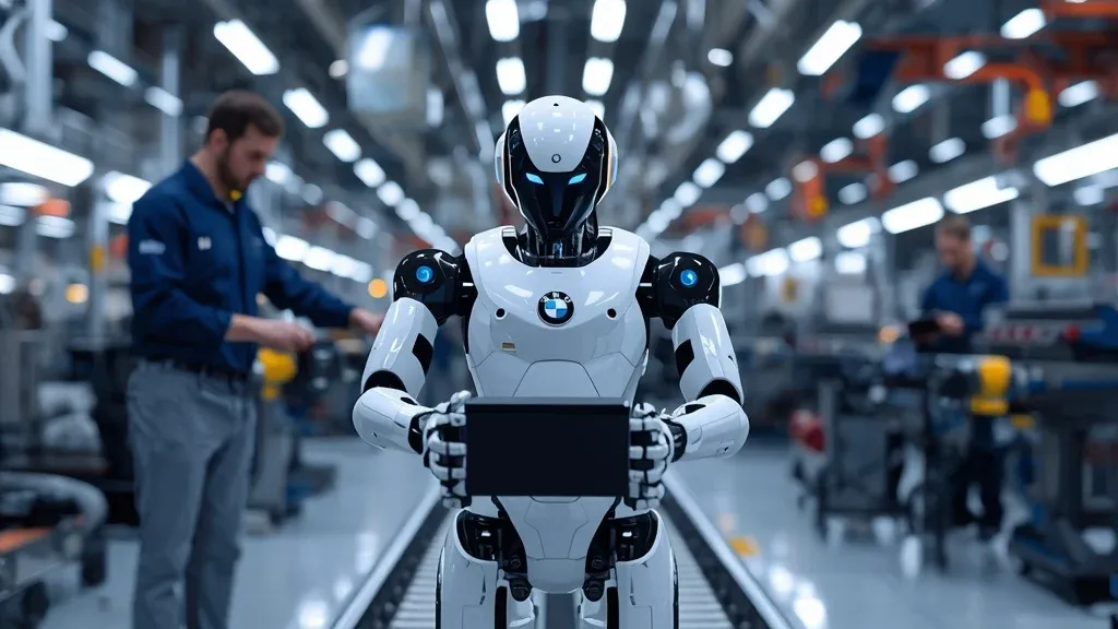 BMW Humanoid Robots Enter German Factory Pilot